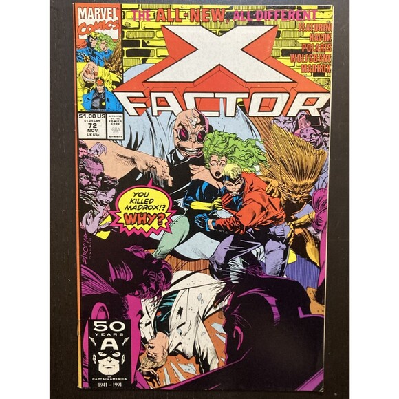 X-Factor: Annual No. 8, No. 72, No. 108, No. 118, No. 134 Marvel Comics (1991-7) - Picture 8 of 16